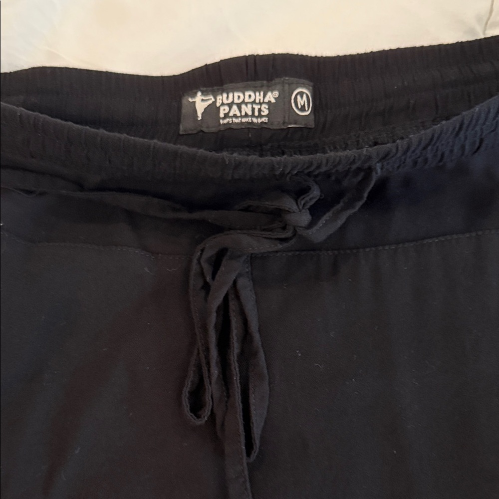 Buddha Pants Black Drawstring Pants